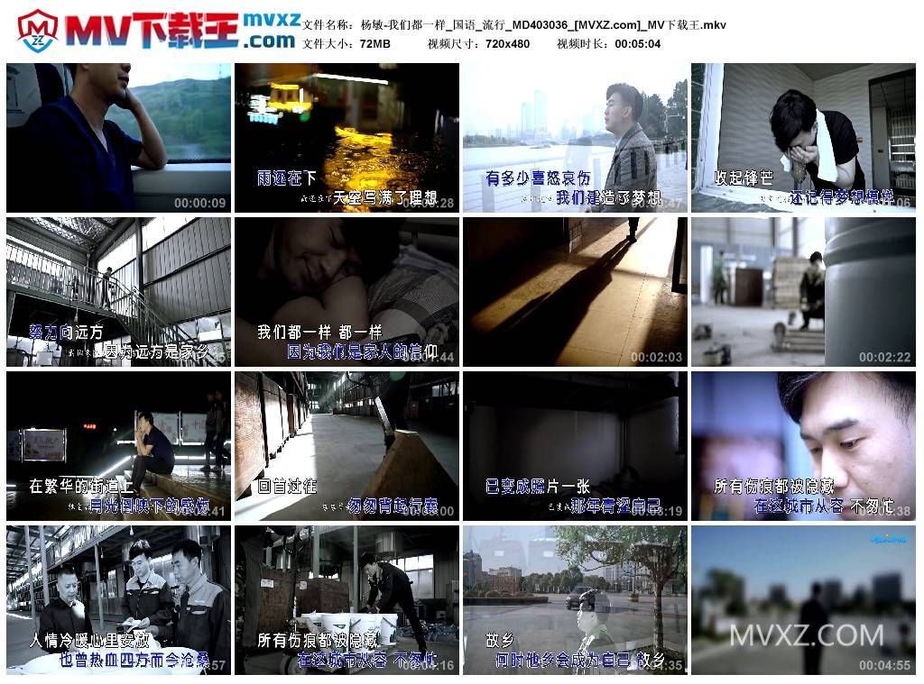 杨敏-我们都一样_国语_流行_MD403036